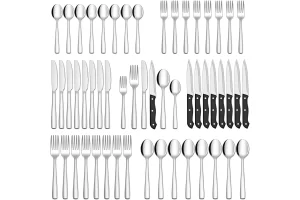 Hiware Silverware Set for Eight (48 Pieces)