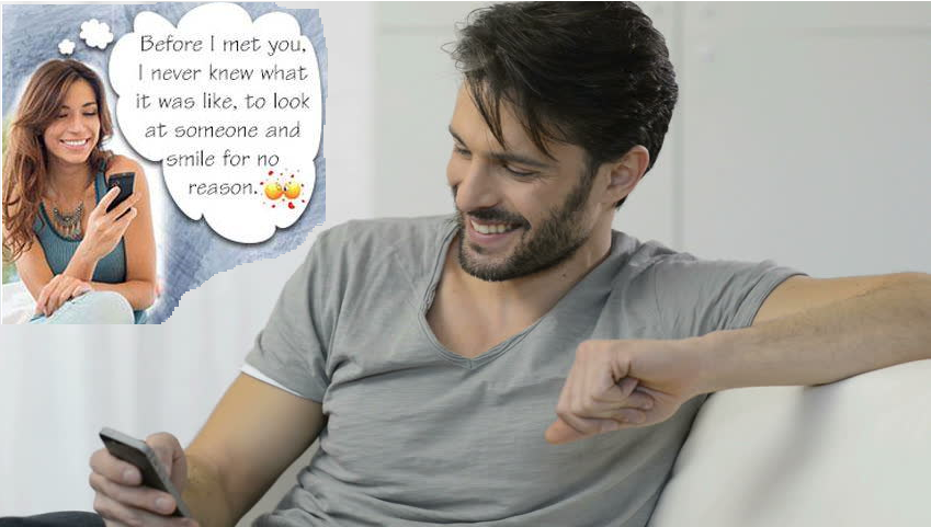 180 Cute Short Text Messages for Her Or Him - Typing-and-sending-love-sms