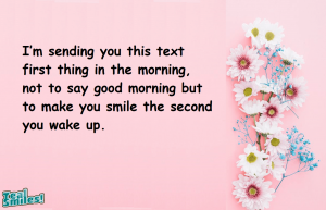 Sweet Good Morning Text Messages for Him - Teal Smiles