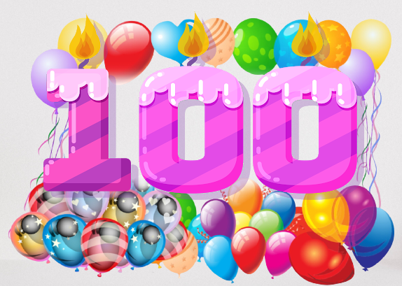 100th Day birthday wishes