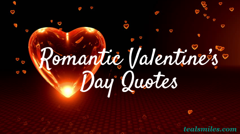 Romantic Valentine Day Quote for lovers