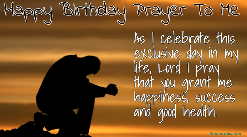 Happy-Birthday Prayer For Myself
