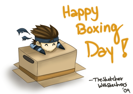 Happy Boxing Day-Funny Picture-