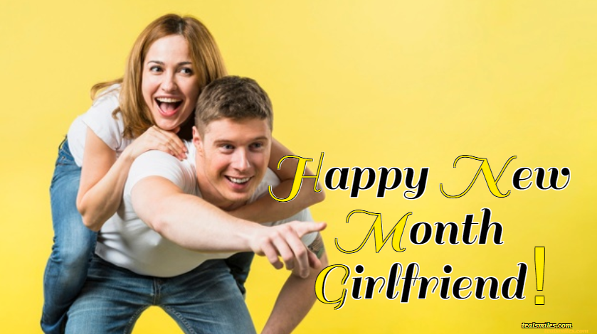Happy New Month Wishes For Girlfriend
