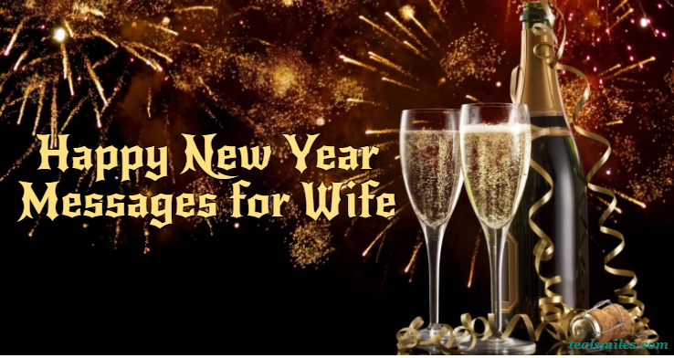 Happy New Year messages for wife