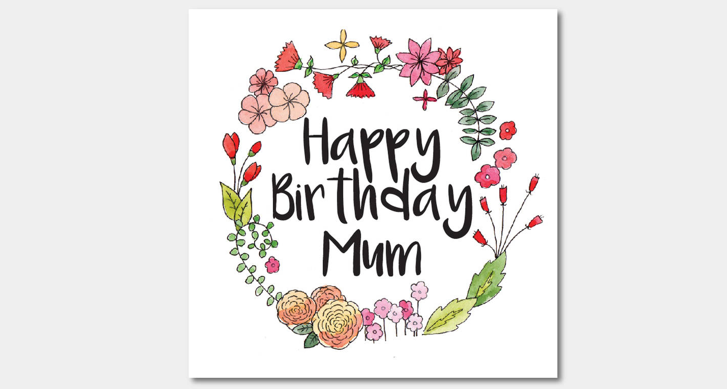 Happy birthday mum wishes-teal smiles