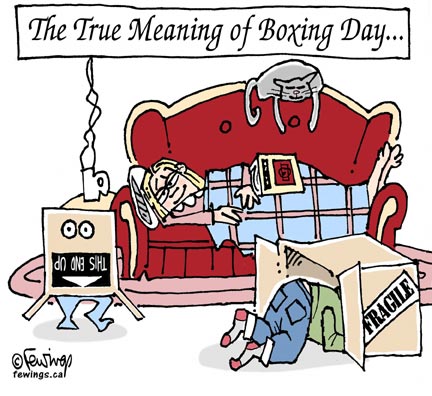 The True Meaning of Boxing Day……. Image