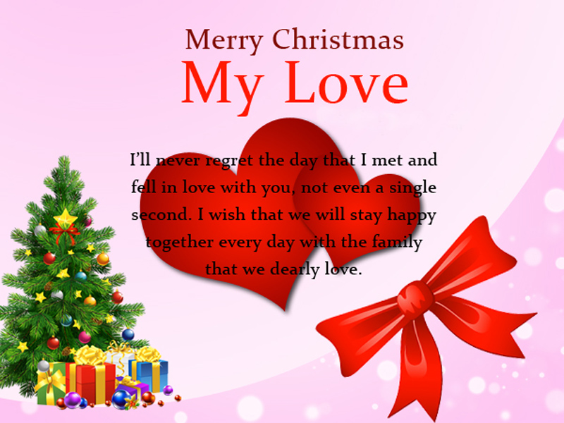 Sweet Christmas Messages for Wife