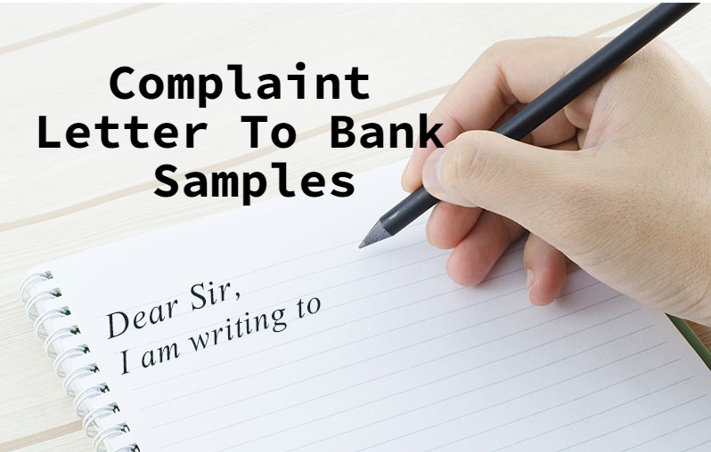Complaint Letter To Bank For Money Deduction