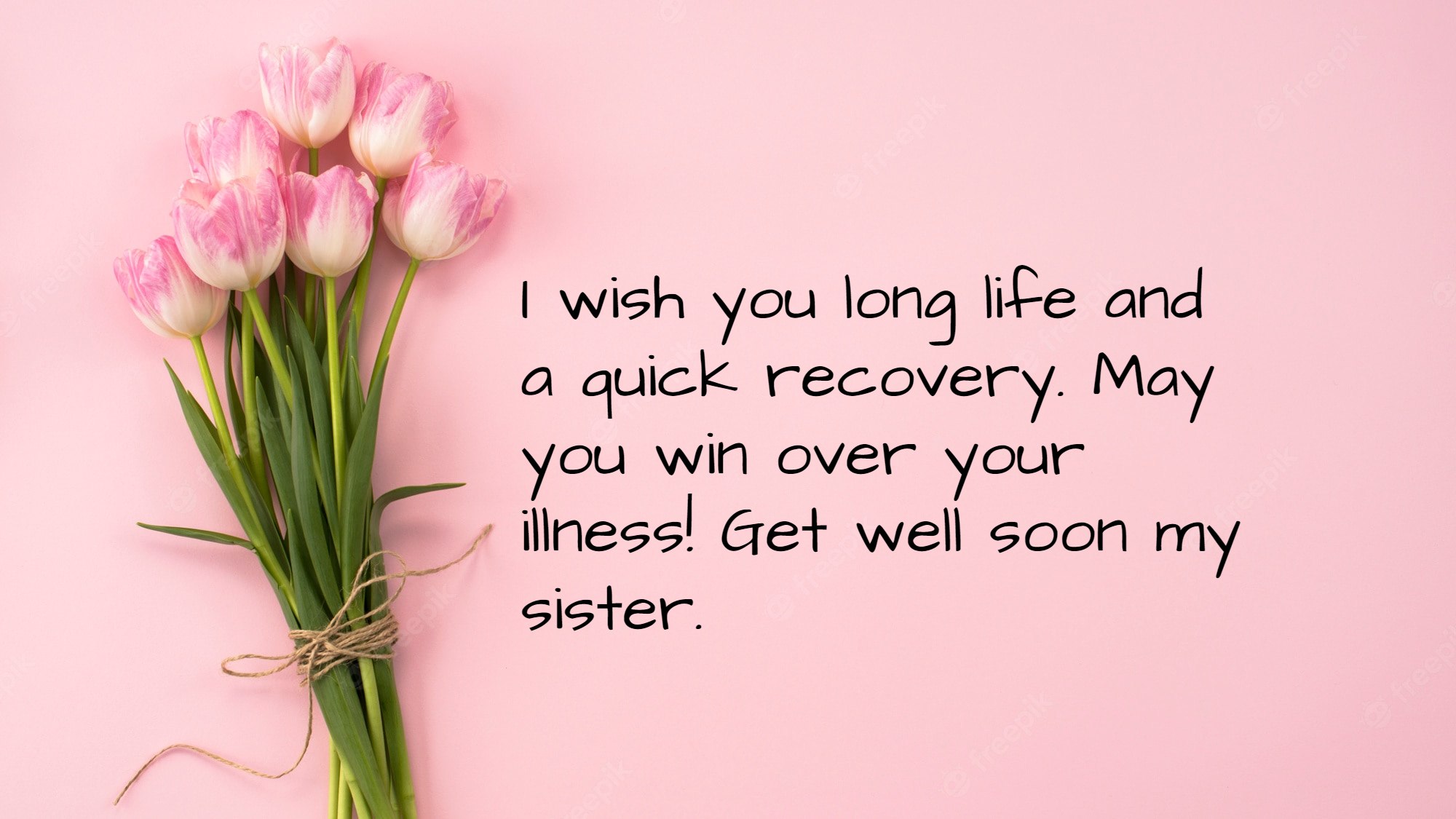 Get Well Soon Prayer Wishes For Sister