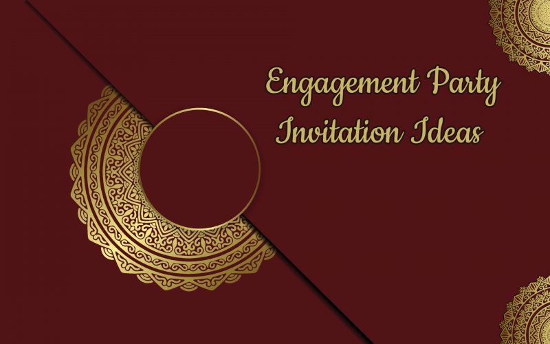 Invitation ideas for surprise engagement party