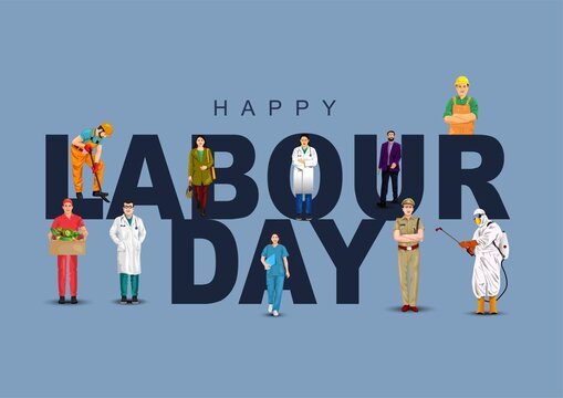 Happy International Labour day Labour day