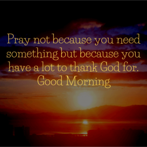 good-morning-status-pray